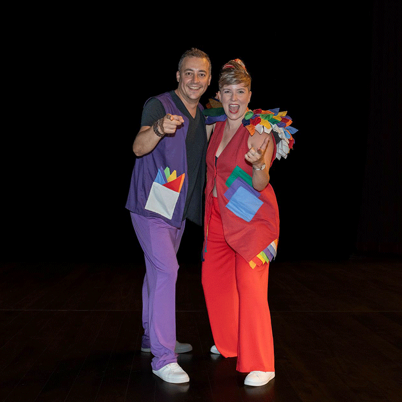 Zoélie Macaudière et Thomas Rolin