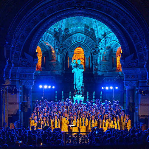 Chœur Tempose Crypte de la Basilique Notre-Dame de Fourvière